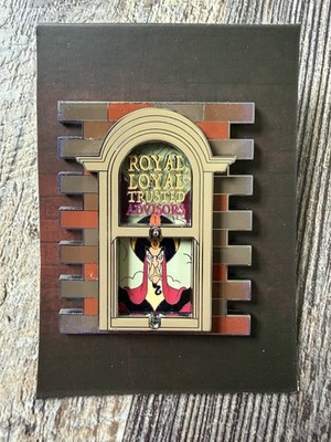 LE 300 Jafar Villainous View Main Street Window Disney After Dark Event Pin 2024