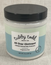 Tubby Todd 8oz All Over Ointment Fragrance Free Brand New