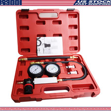 Cylinder Leak Down Tester And Compression Test Kit Dual Gauge Engine Cylinder L Cylinder Leak Down Tester And Compression Test Kit Dual Gauge Engine Cylinder L