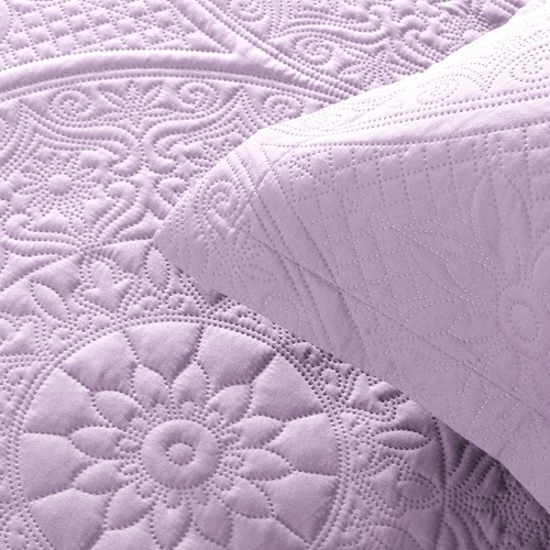 Floral Bedspreads Queen Size 3 Piece Quilted Bedspread Quilt Set Comforter Set - Picture 108 of 166