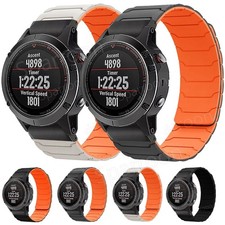 Quick Fit Silicone Watch Band Strap For Garmin Fenix 8 E 7 7X 6X Pro 5X Plus 3HR