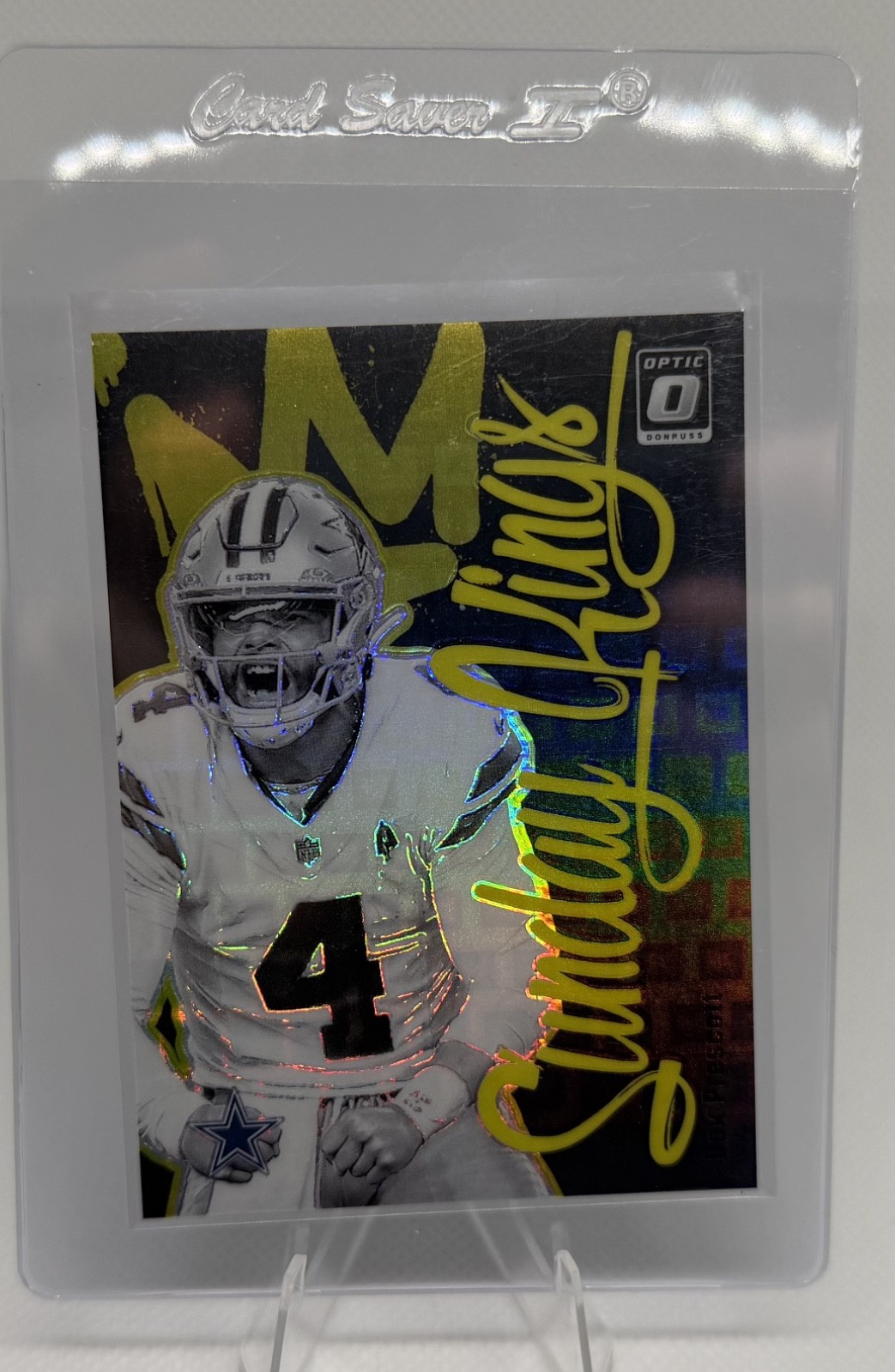 2024 Panini Donruss Optic NFL Sunday Kings Dak Prescott Black Pandora /25