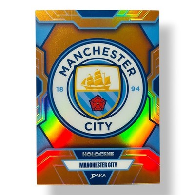 Manchester City FC /75 Daka eBay 1/1 2024/25 Holocene Logo Insert