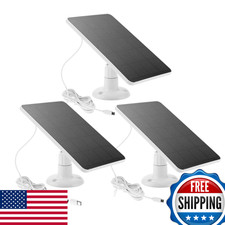 Cyjjzq 3-Pack Solar Panel Camera Charger Fit For Eufycam 3/3C S300/22 Pro 2C 2C
