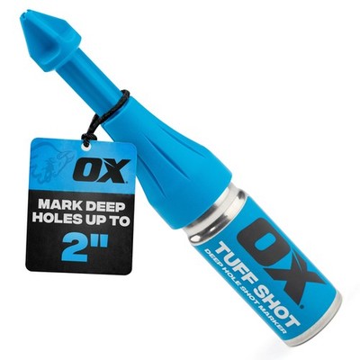 Chalk Marker Spray Deep Hole High Vis Green 250 Bursts OX-P508801 Tools Tuff