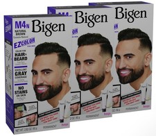 Bigen EZ Color for Men Natural Brown M4N - 3 Pack