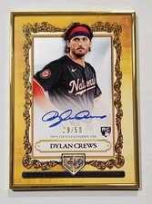2025 Topps Gilded Collection - Gallery of Gold Autographs Dylan Crews #GOG-DC...