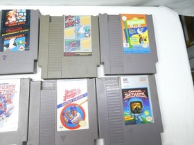 Nintendo NES Lot of 25 Untested Super Mario Duck Hunt Yo! Noid Sesame Street