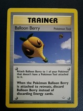 Pokemon Card Trainer Balloon Berry 60/64 Neo Revelation Uncommon WOTC