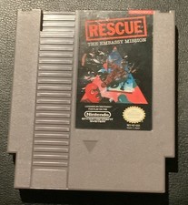 Rescue the Embassy Mission for NES Game Only