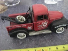 Hobby Lobby Tri-State Towing Metal Wrecker Tow truck 11" long Open Road Texaco