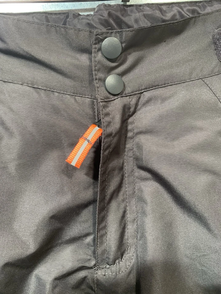 NUEVO con etiquetas Champion C9 Babero de nieve Ferrocarril Gris Niño L 12-14 Pantalones de esquí aislados Foto 3 de 4