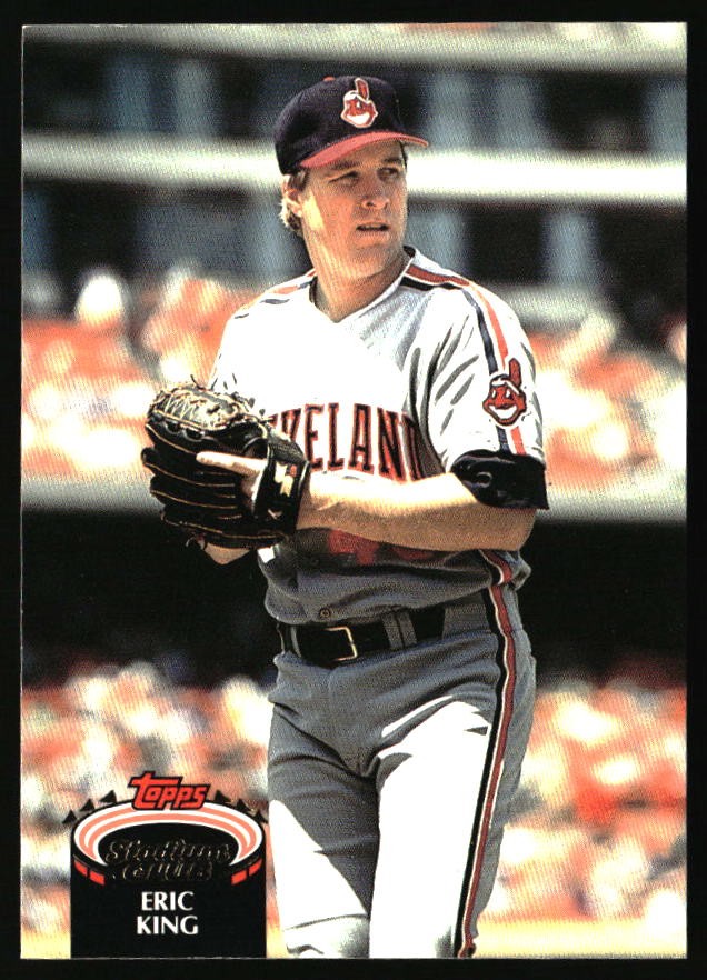1992 Stadium Club #125b Eric King
