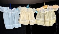 Vtg girls Toddler Baby Dresses Bryan, Honeysuckle, Unbranded