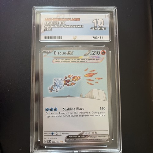Eiscue ex graded ACE 10 for sale on eBay