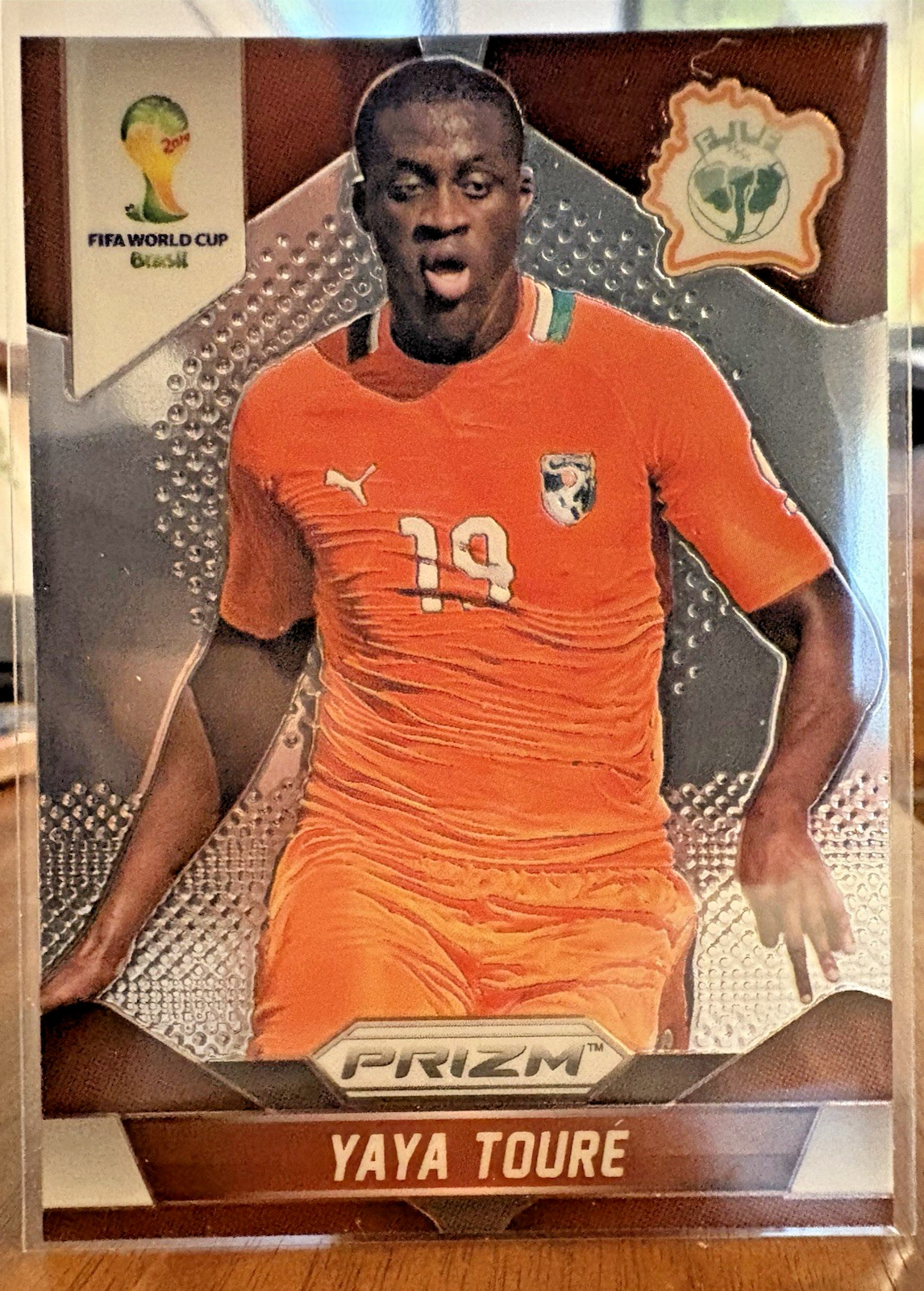 2014 Panini Prizm World Cup Brazil Yaya Toure #59 Cote D'Ivoire Ivory Coast