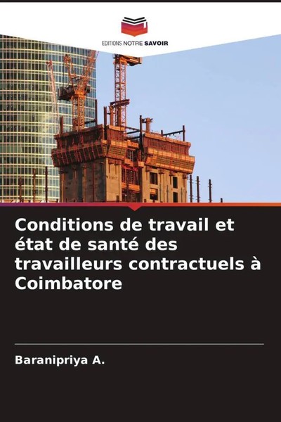 Baranipriya A. | Conditions De Travail Et éTat De Santé Des Travailleurs...-image