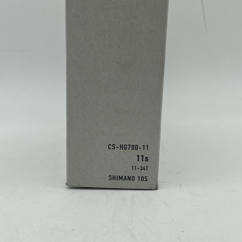 Shimano CS-HG700 105 11-Speed 11/34T Cassette - Silver - Picture 2 of 10