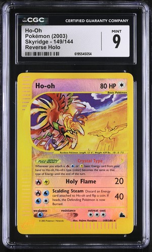Ho-oh graded CGC 9 for sale on eBay