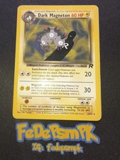Carta Pokemon Dark Magneton Team Rocket 28/82 ITA  A18 V