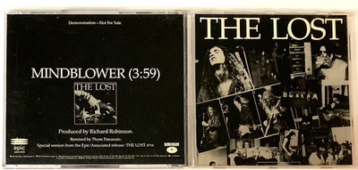 THE LOST Mindblower AUDIO CD Single PROMO Indie Rock 1991 Very Good RARE!