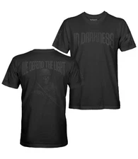 In Darkness We Defend The Light Men's Patriotic Stealth T-Shirt