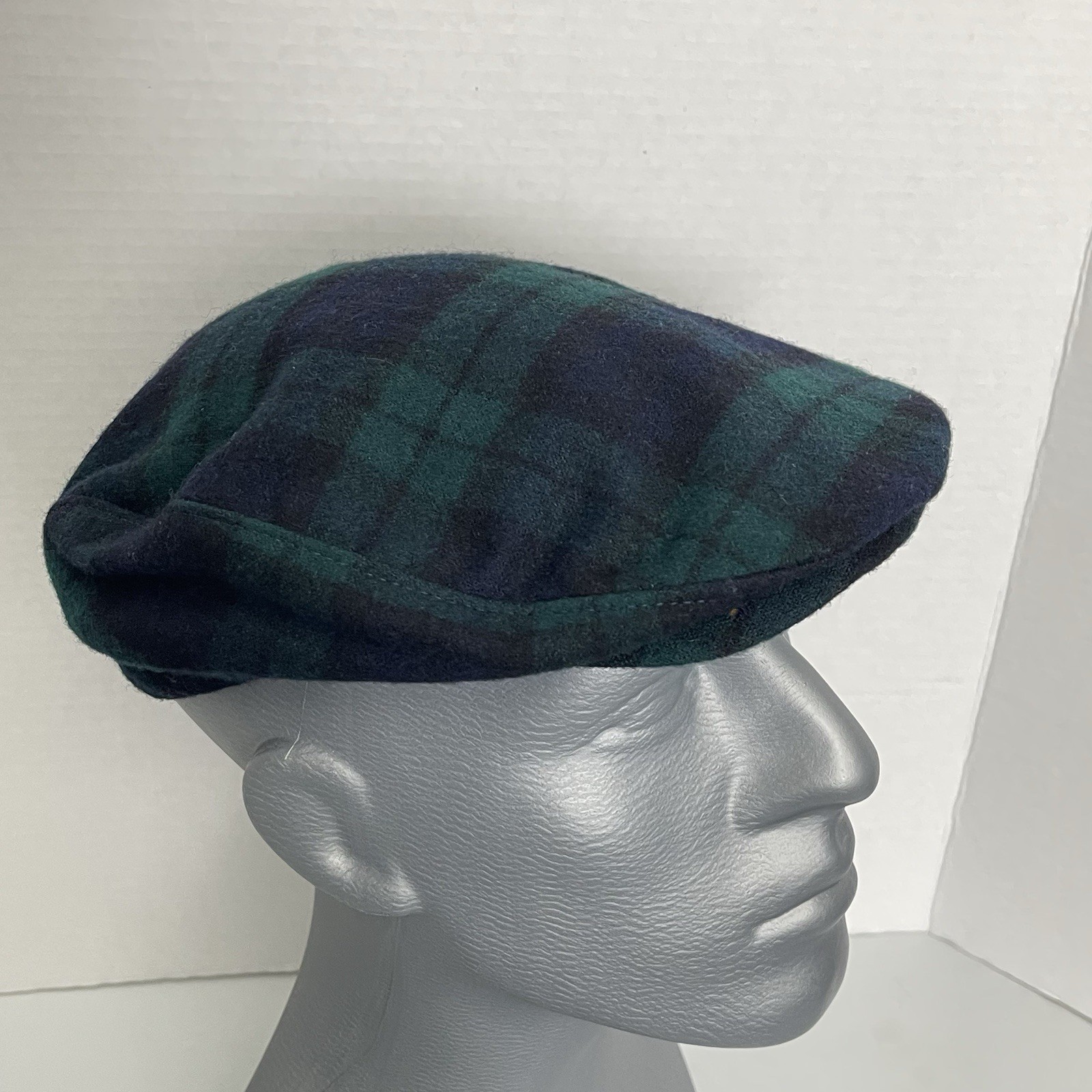 PENDLETON Medium Cap Hat Green Red Bl Tartan Plai… - image 6
