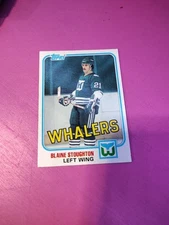 1981-82 Topps Hockey Blaine Stoughton #86 East Whalers