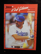 1990 Donruss - Kirk Gibson #368 Birthday May 25 Dodgers