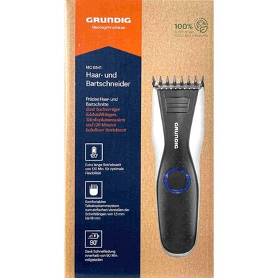 GRUNDIG Haarschneider Bartschneider Trimmer Schneiden Stutzen Konturiere MC 6841