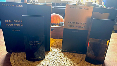 Issey Miyake Noir Ambre + Issey Miyake Or Encens Eau de Parfum 3.3
