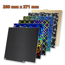 PEI Spring Steel Build Plate 260 271mm for Elegoo Centauri Carbon 3D Printer