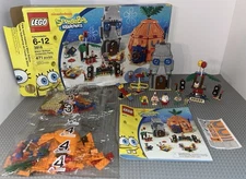 Lego SpongeBob SquarePants 3818 Bikini Bottom Undersea Party Complete Set