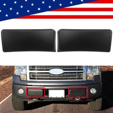 Front Bumper Guards Inserts Pads Caps Pair LH+RH For Ford F150 F-150 2009-2014