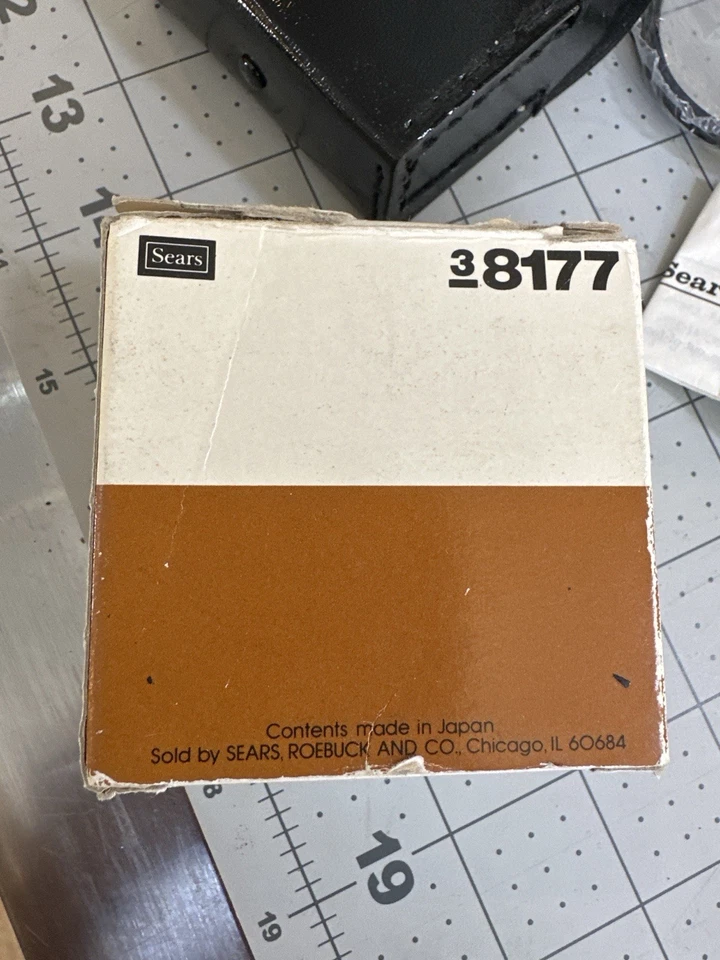 Sears 55mm 38177 Lens Filter Set Japan Diffusion Spot Cross + Case - Image 3 of 3