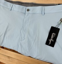 NWT Walter Hagen Men's Perfect 11 10  Inseam Golf Shorts Soft Blue Size 42