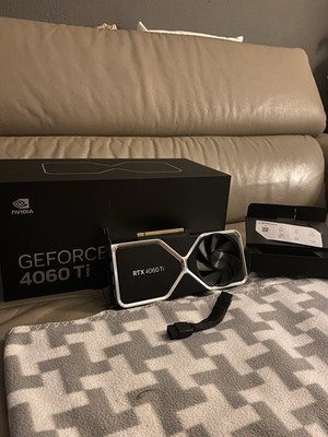 Nvidia RTX 4060 Ti Founders Edition - Original Verpackung - Top Zustand, wie neu