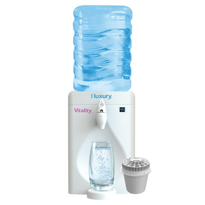 #ad Little Luxury Vitality Mini Water Cooler with Filter Countertop Fill At Your $72.95