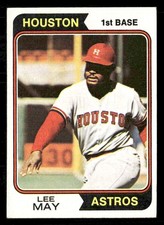 1974 Topps #500 Lee May