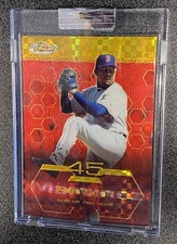 Pedro MARTINEZ 2003 Topps Finest Gold X-Fractor /199 Red Sox HOF Uncirculated