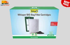 Tetra Whisper Bio-Bag Disposable Filter Cartridges Unassembled Medium 12 Pack