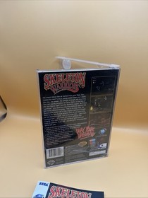 Skeleton Warriors (Sega Saturn, 1996) CIB Complete w Manual + Reg Card LN MINT!