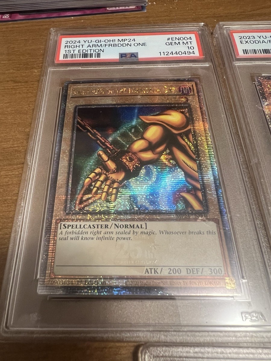 グレイテストグレート 金 psa10 COMPLETE PSA 10 GEM MT QCSR EXODIA SET - TN23-EN002/MP24