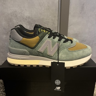   New Balance 574 Stone Island Light Green - EU 44 - US 10 - UK 9,5 Brandneu