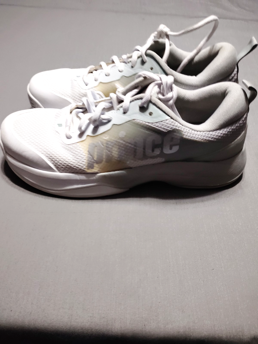 EUC Prince Cross Court 2.0 Shoes Men 8 Gray‎ Tennis Pickleball Athletic Sneakers EUC Prince Cross Court 2.0 Shoes Men 8 Gray Tennis  main image 4