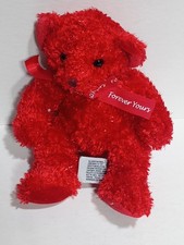 Russberry Red Sparkle Teddy Bear Plush "Forever Yours" Target Exclusive 7"