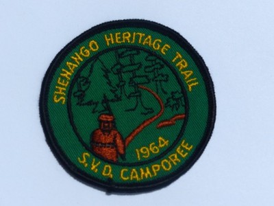 Unused 1964 Shenango Heritage Trail S.V.D. Camporee Hiking Boy Scouts BSA Patch