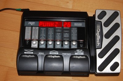 Digitech RP355 Modeling Guitar Processor