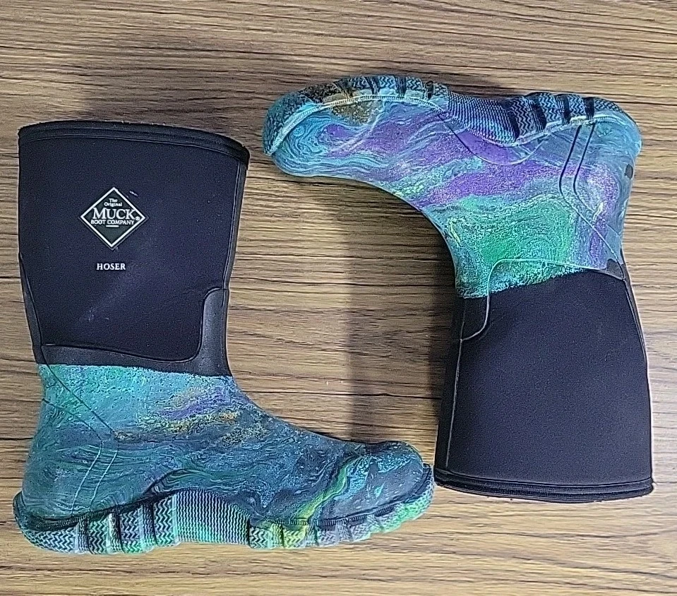 The Muck Boot Company Negro Hydro Dip Trabajo Unisex M 9/9.5 W 10/10.5 Impermeable  Foto 2 de 4