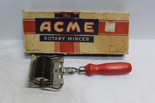 Vintage 1950s Acme Rotary Mincer   Original B...